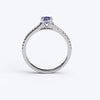 varitsa-jewellers - Solitaire Gold Engagement Ring with 0.5ct Sapphire- 01SG01S